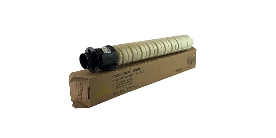 Amazon.com: RICOH Original Toner Cartridge - Yellow - Laser